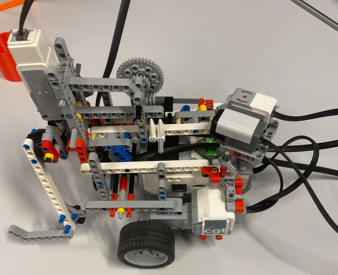 Robot Version 1 - Side View